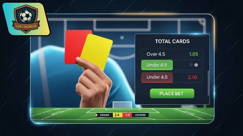 Cược tổng số thẻ là gì? Khám phá một kèo phụ thú vị 1 cuoc-tong-so-the-la-gi